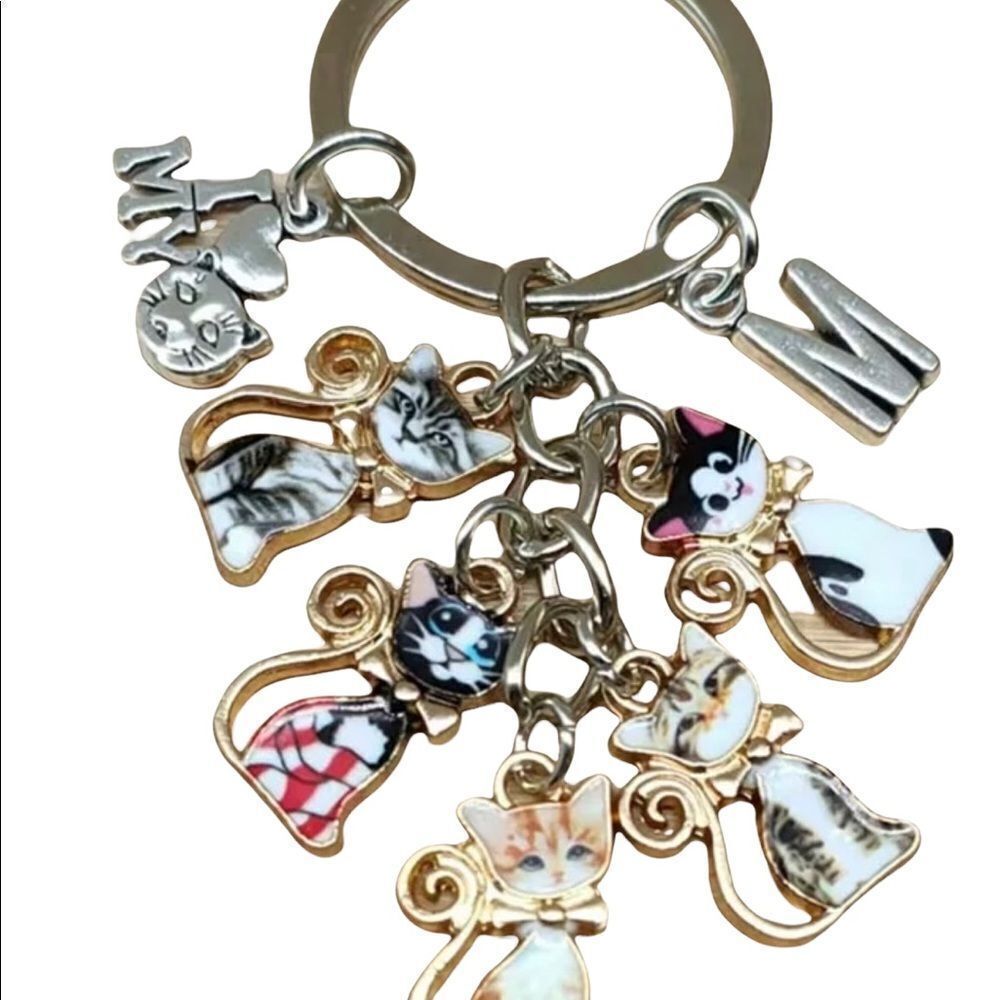 ‎CAT LOVER KEYRING - Picture 2 of 2